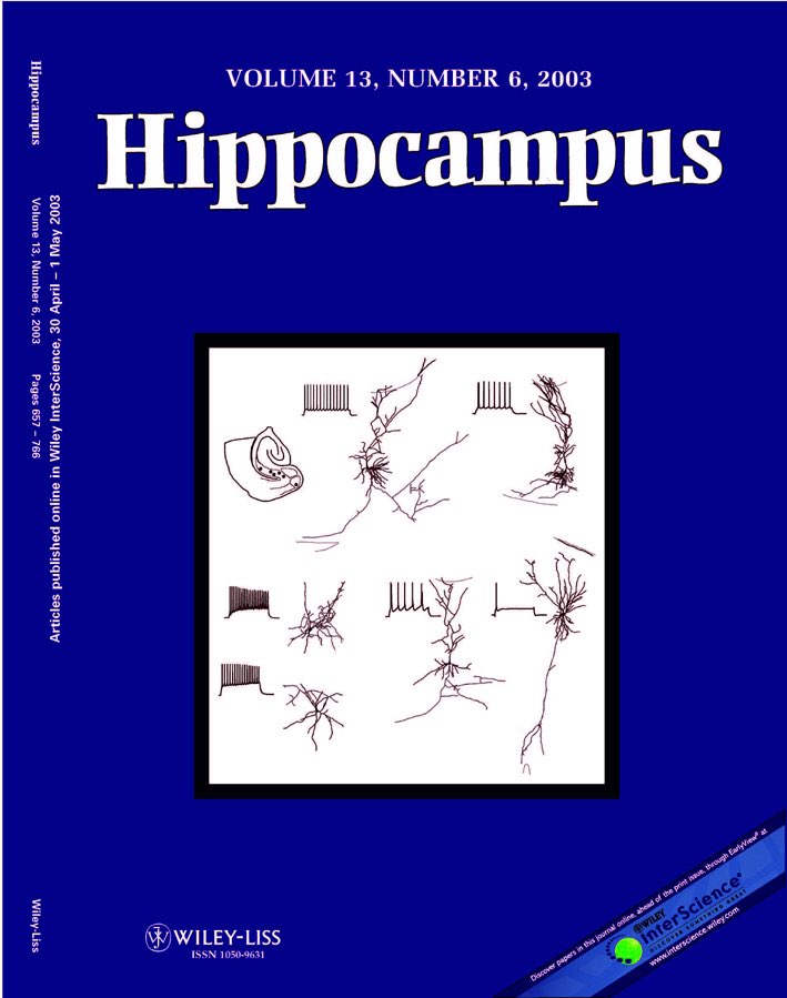 Menendez de la Prida et al. Hippocampus 2003 (Cover)